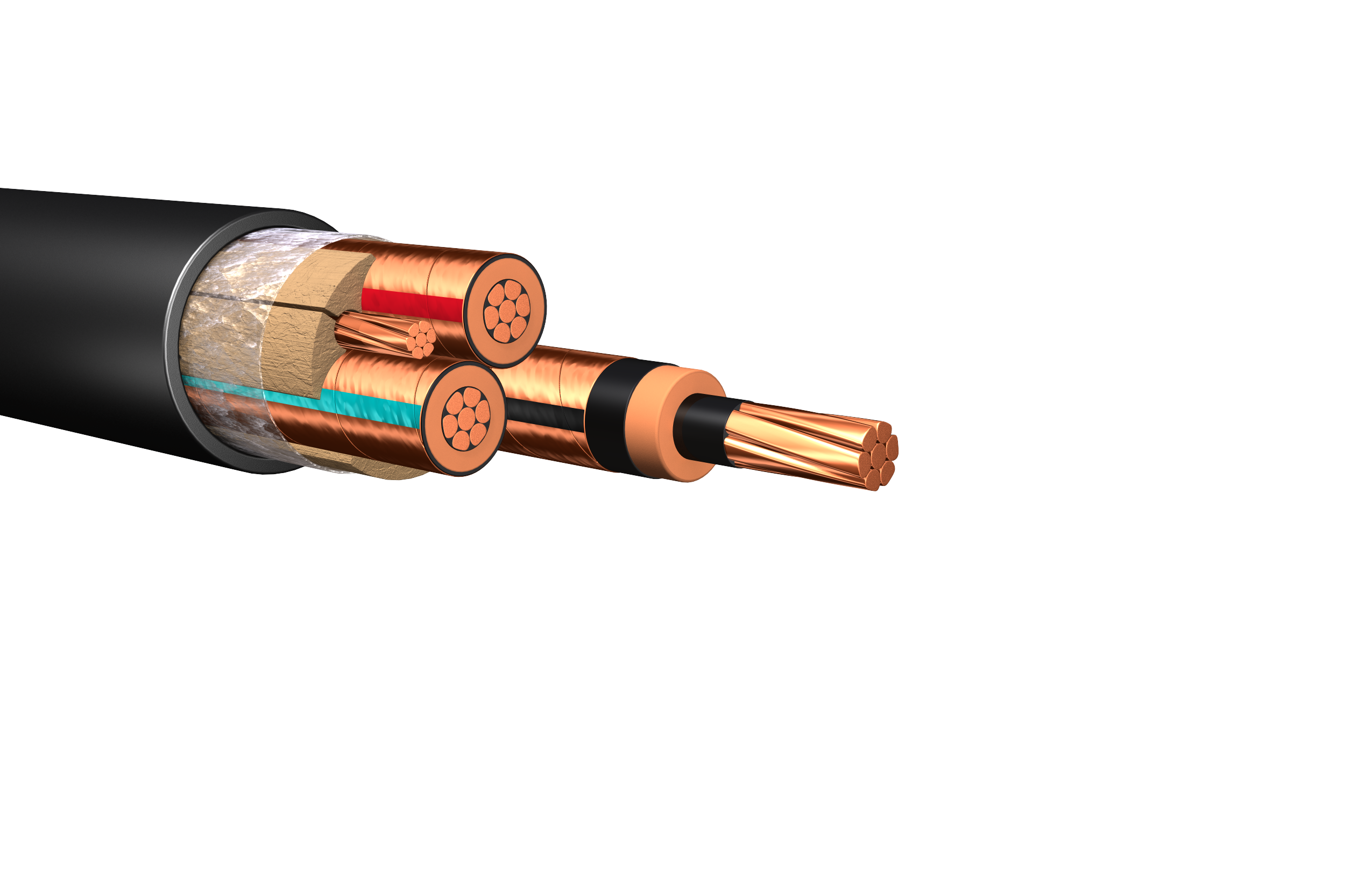 HW213: 5kV/8kV 3-Conductor Shielded, EPR, PVC