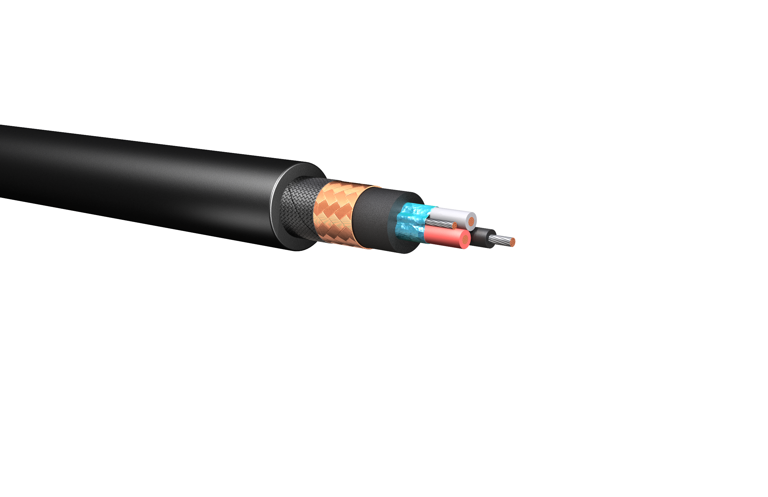 HW284: 600V/1kV Shielded Triads Power Cable, Armored & Sheathed