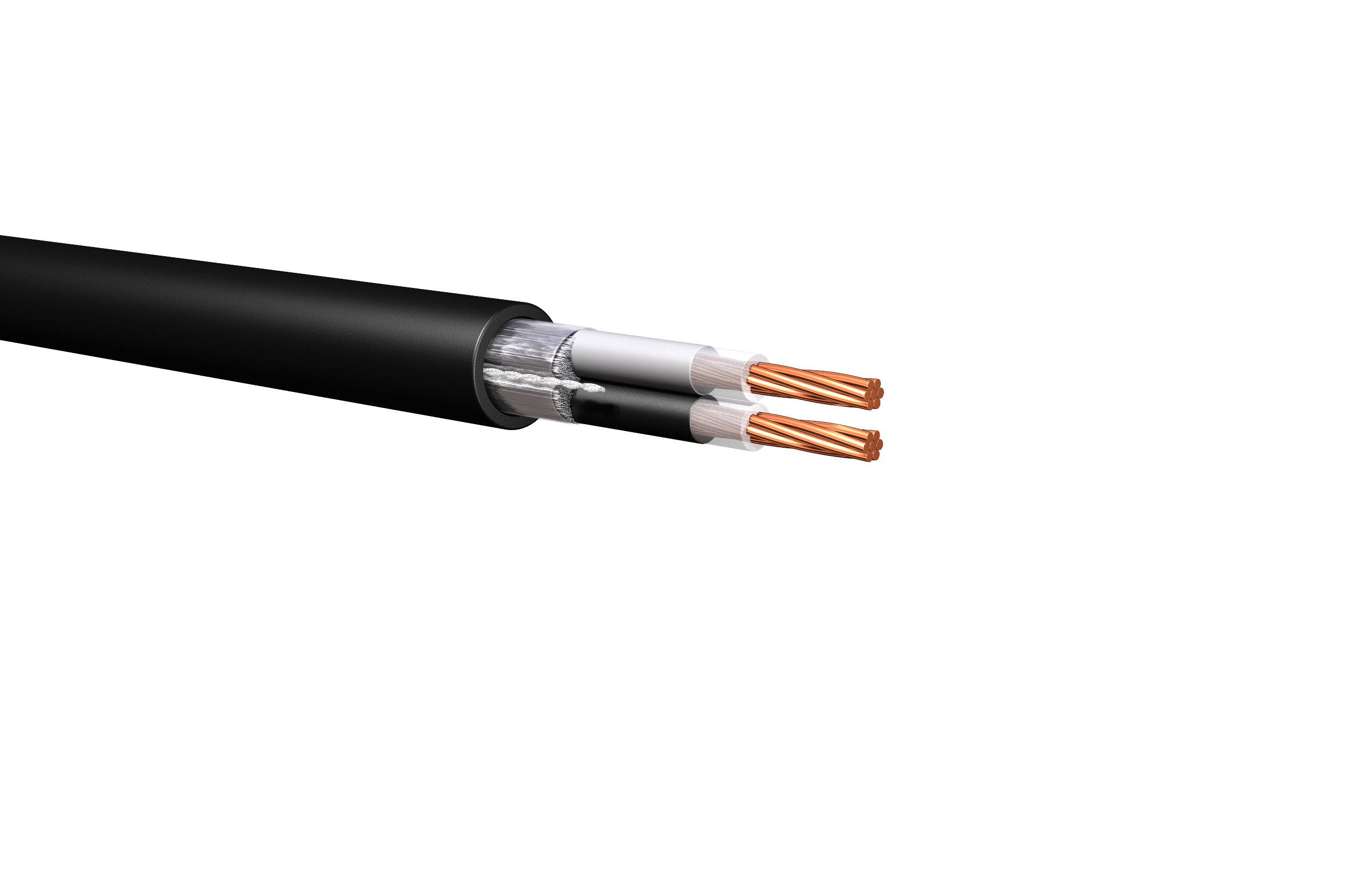 HW180: 600V Non-Shielded 20/10 Control Cable, PE/PVC, PVC